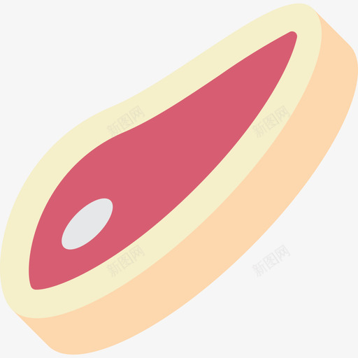 牛排美食6平底图标svg_新图网 https://ixintu.com 平底 牛排 美食6