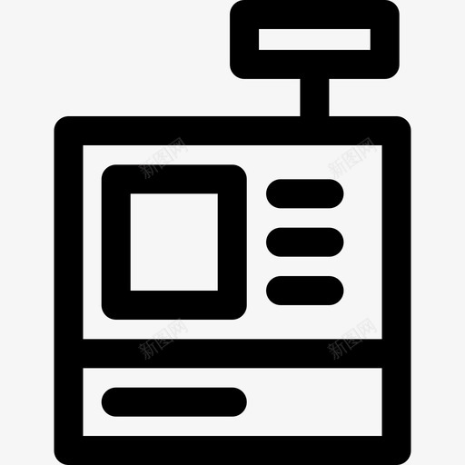收银台155号企业直系图标svg_新图网 https://ixintu.com 155号企业 收银台 直系