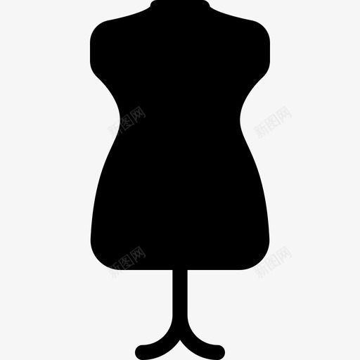 人体模特工艺美术缝纫3填充图标svg_新图网 https://ixintu.com 人体模特 填充 工艺美术缝纫3