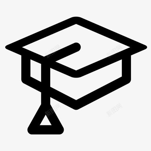 帽子乐趣头图标svg_新图网 https://ixintu.com 乐趣 头 帽子 教育大胆 派对