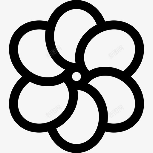 花巴西嘉年华6直线型图标svg_新图网 https://ixintu.com 巴西嘉年华6 直线型 花