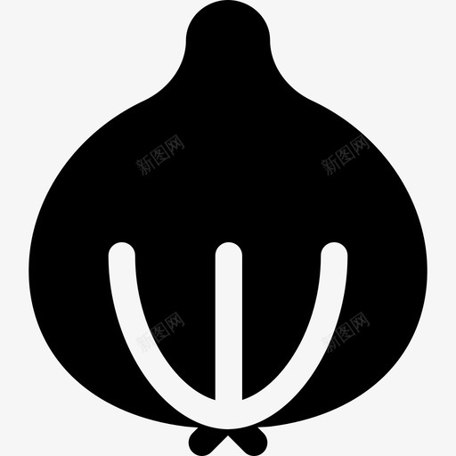大蒜亚洲餐厅4填充图标svg_新图网 https://ixintu.com 亚洲餐厅4 填充 大蒜