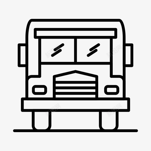 校车旅游十一运图标svg_新图网 https://ixintu.com 十一运 旅游 校车