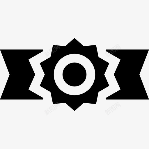 徽章奖励6已填充图标svg_新图网 https://ixintu.com 奖励6 已填充 徽章