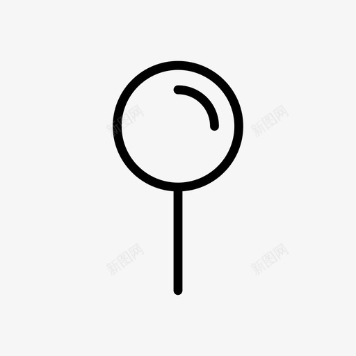 引脚位置点图标svg_新图网 https://ixintu.com 位置 引脚 指针 点 简单图标