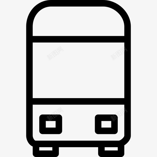 双层巴士34路直达图标svg_新图网 https://ixintu.com 34路 双层巴士 直达
