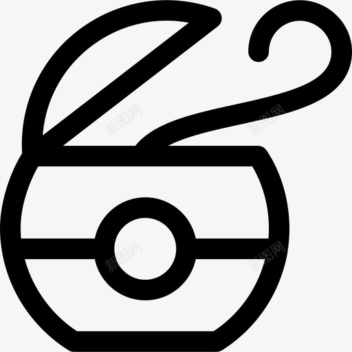 牙线牙齿护理11线状图标svg_新图网 https://ixintu.com 牙线 牙齿护理11 线状