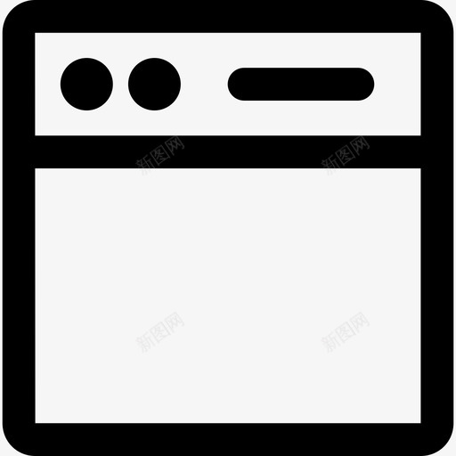 浏览器接口44线性图标svg_新图网 https://ixintu.com 接口44 浏览器 线性