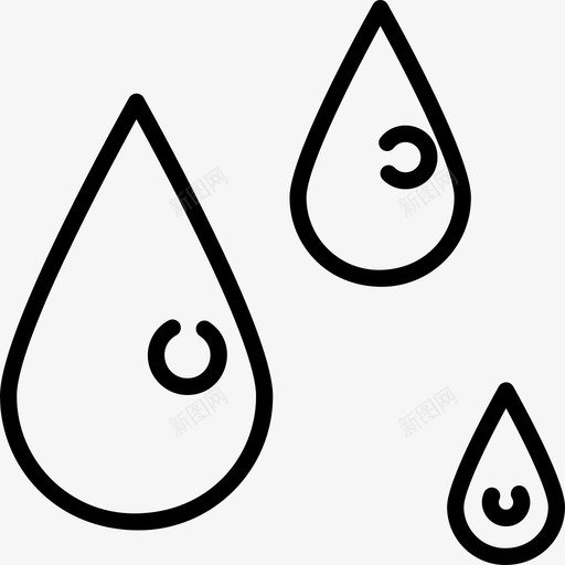 水生态53线性图标svg_新图网 https://ixintu.com 水 生态53 线性
