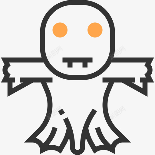 人鱼幻想人物2黄影图标svg_新图网 https://ixintu.com 人鱼 幻想人物2 黄影