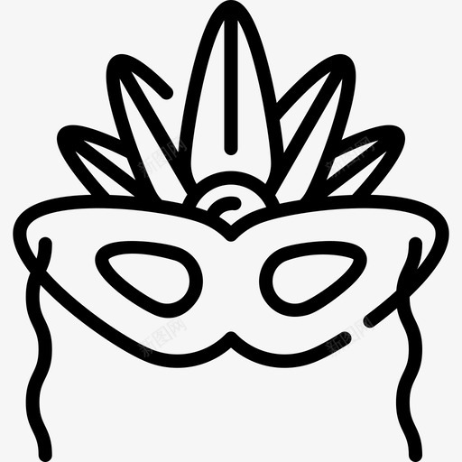 面具单身女子2直系图标svg_新图网 https://ixintu.com 单身女子2 直系 面具