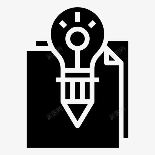 idia创意产业图标svg_新图网 https://ixintu.com idia 产业 创意 商业分析扎实 思考 战略