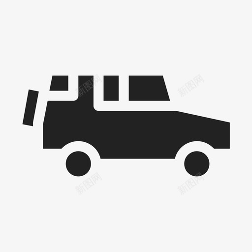汽车沙漠吉普车图标svg_新图网 https://ixintu.com 吉普车 汽车 沙漠 越野车 车辆