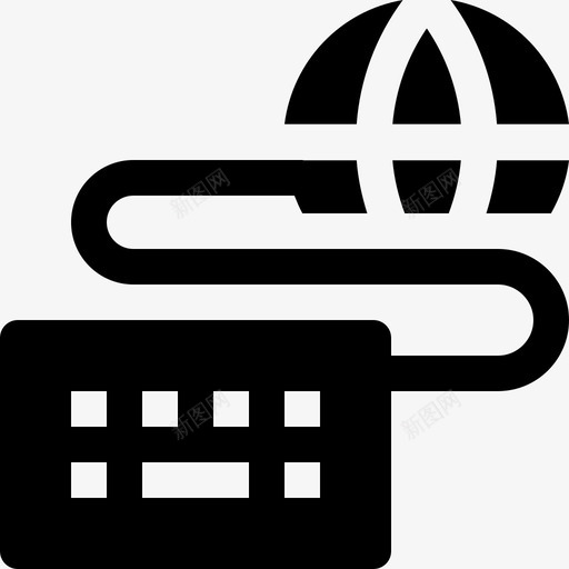 键盘电子商务37填充图标svg_新图网 https://ixintu.com 填充 电子商务37 键盘