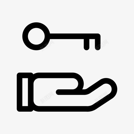 进入钥匙锁图标svg_新图网 https://ixintu.com 2018年10月5日 开锁 房地产 进入 钥匙 锁