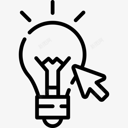 创意搜索引擎优化和营销12线性图标svg_新图网 https://ixintu.com 创意 搜索引擎优化和营销12 线性