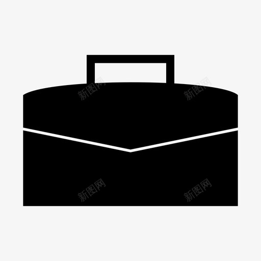 公文包包容量图标svg_新图网 https://ixintu.com 公文包 包 容量 手提箱 携带 网页设计字形 草稿