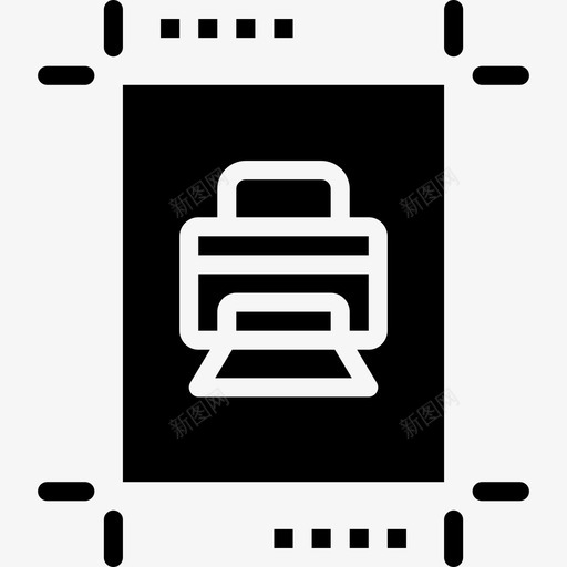 打印机桌面出版5填充图标svg_新图网 https://ixintu.com 填充 打印机 桌面出版5