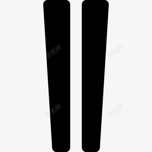 筷子家用器具6填充图标svg_新图网 https://ixintu.com 填充 家用器具6 筷子