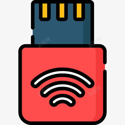Pendrive技术15线性颜色图标svg_新图网 https://ixintu.com Pendrive 技术15 线性颜色