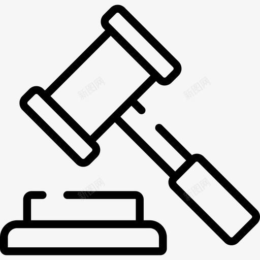 拍卖金融48直系图标svg_新图网 https://ixintu.com 拍卖 直系 金融48