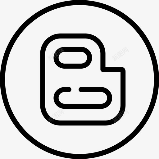 博客作者社交媒体24岁直系图标svg_新图网 https://ixintu.com 博客作者 直系 社交媒体24岁