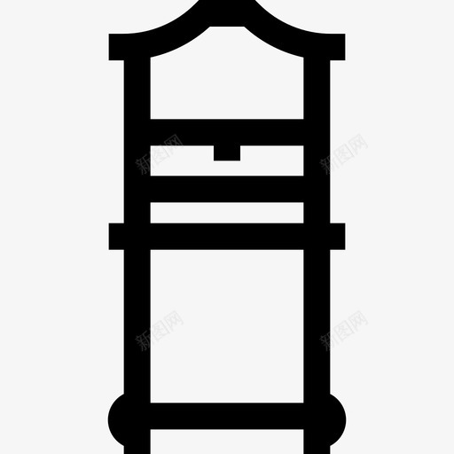 西服复古装饰10直线型图标svg_新图网 https://ixintu.com 复古装饰10 直线型 西服