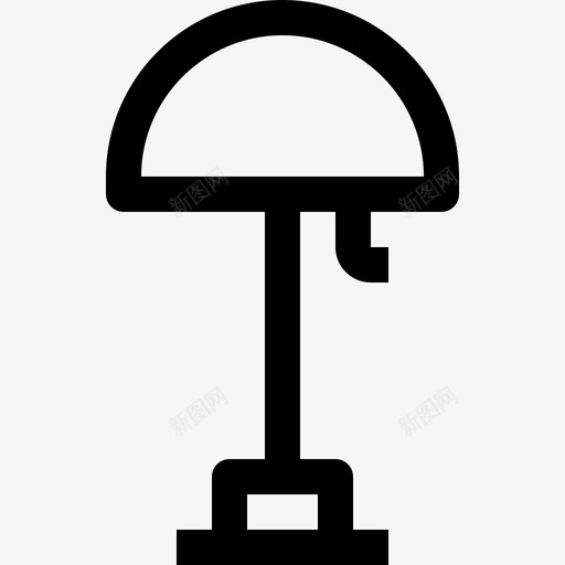 灯具家具和家居3线性图标svg_新图网 https://ixintu.com 家具和家居3 灯具 线性