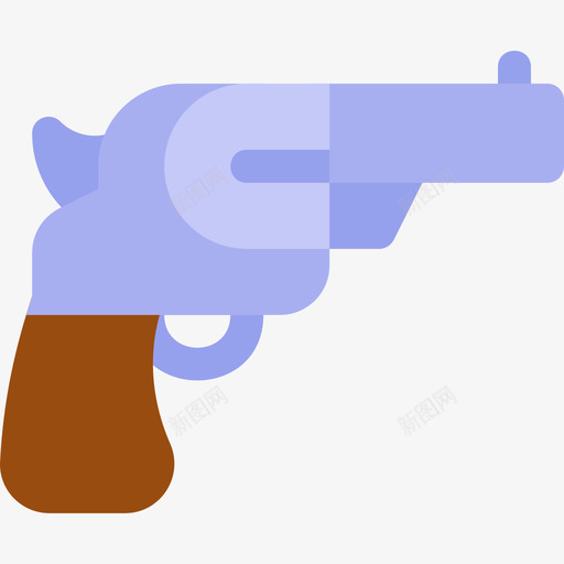 左轮手枪犯罪调查8号扁平图标svg_新图网 https://ixintu.com 左轮手枪 扁平 犯罪调查8号