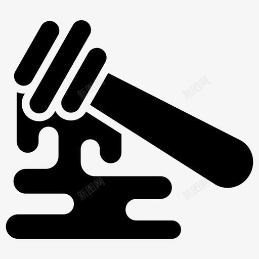 蜂蜜棒蜂蜜勺蜂蜜滴图标svg_新图网 https://ixintu.com 养蜂元素雕文图标 木勺 蜂蜜勺 蜂蜜棒 蜂蜜滴