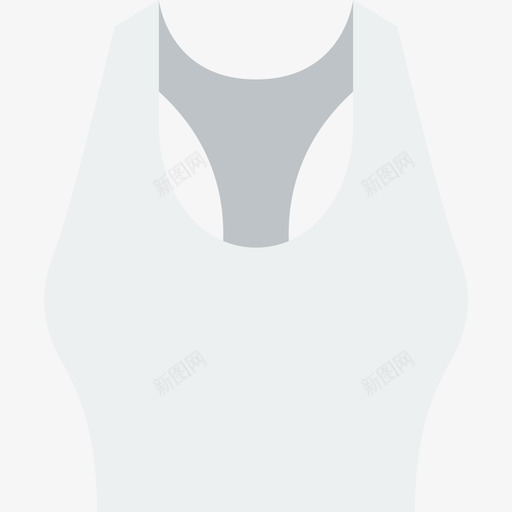 背心女装平底鞋图标svg_新图网 https://ixintu.com 女装 平底鞋 背心
