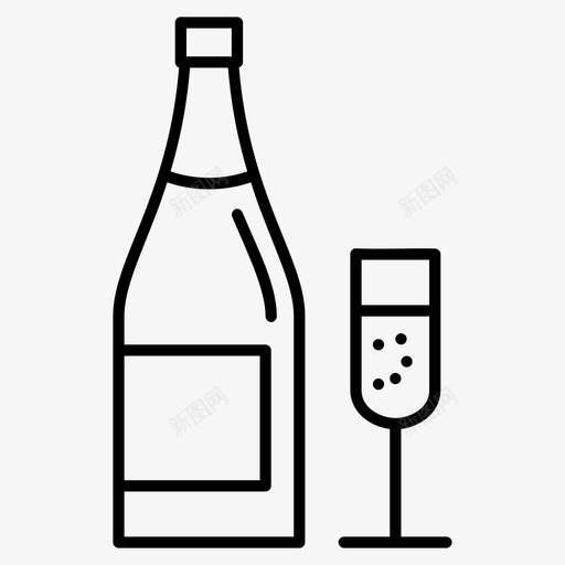 鸡尾酒饮料酒精鸡尾酒杯图标svg_新图网 https://ixintu.com 斯尼夫特 葡萄酒 酒精 马提尼 鸡尾酒杯 鸡尾酒饮料