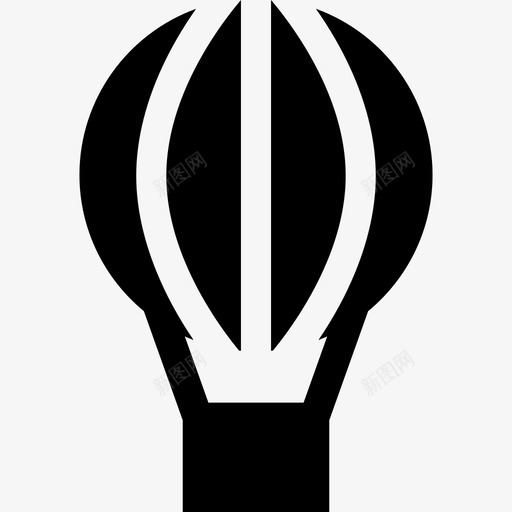 热气球探险20号装满了图标svg_新图网 https://ixintu.com 探险20号 热气球 装满了