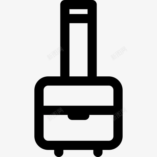 旅行袋旅行76直线图标svg_新图网 https://ixintu.com 旅行76 旅行袋 直线