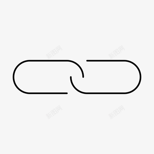 链接连接合作图标svg_新图网 https://ixintu.com 关系 合作 合作伙伴 界面和网络图标线 连接 链接