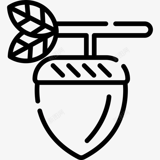 自然28号线性图标svg_新图网 https://ixintu.com 线性 自然28号