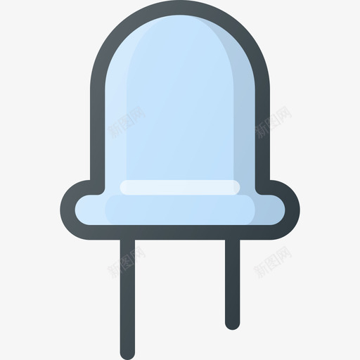 Led灯物体15线性颜色图标svg_新图网 https://ixintu.com Led灯 物体15 线性颜色