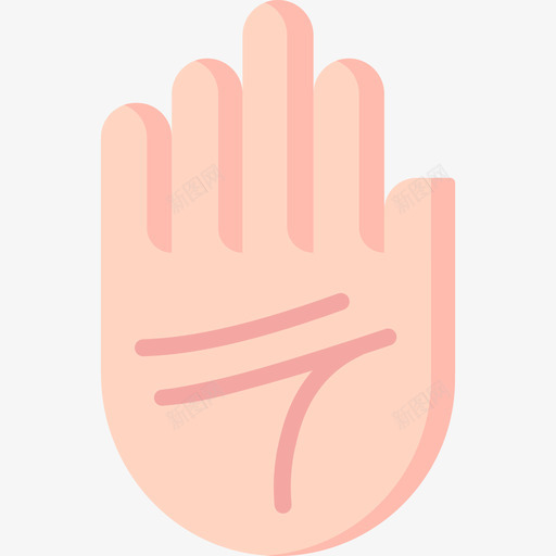 手掌秘传9扁平图标svg_新图网 https://ixintu.com 扁平 手掌 秘传9