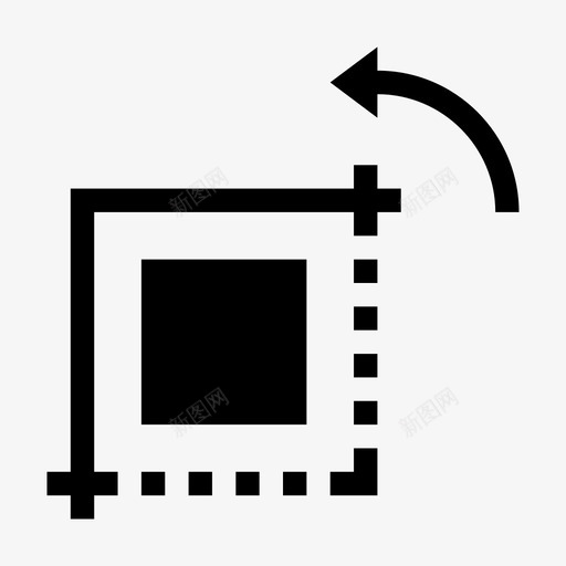 编辑元素高度调整大小图标svg_新图网 https://ixintu.com 宽度 小黑 旋转 编辑元素 调整大小 高度