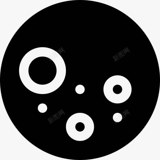满月胡里8号图标svg_新图网 https://ixintu.com 满月 胡里8号