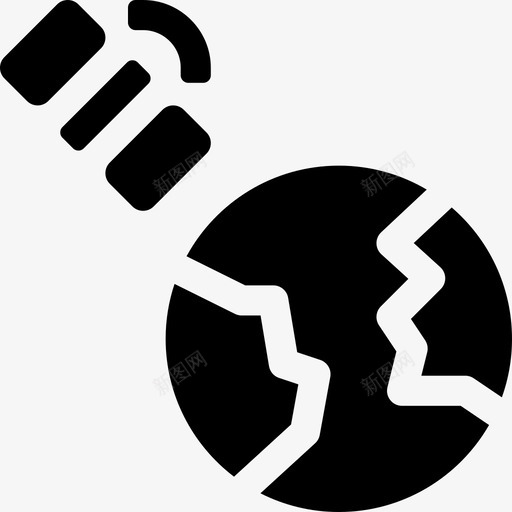 星球地球互联网图标svg_新图网 https://ixintu.com 互联网 人造卫星 卫星 地球 星球 网站满是
