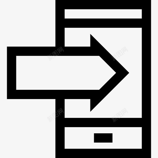 智能手机通信和媒体10线性图标svg_新图网 https://ixintu.com 智能手机 线性 通信和媒体10