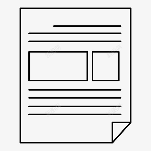 文件表格注释图标svg_新图网 https://ixintu.com 报告 文件 注释 表格