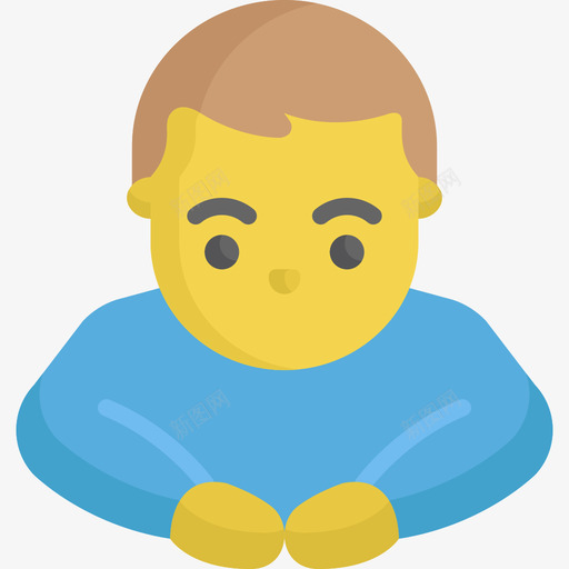 伙计什么表情平淡图标svg_新图网 https://ixintu.com 什么表情 伙计 平淡