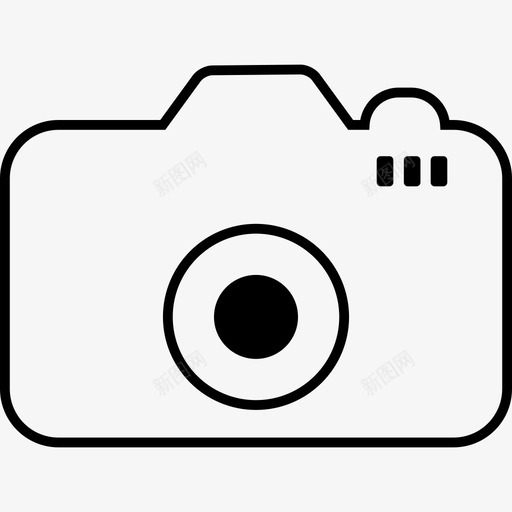 数码闪光灯照相摄像机图标svg_新图网 https://ixintu.com 摄像机 数码闪光灯 照相