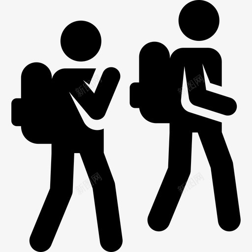学生们回到学校19满满的图标svg_新图网 https://ixintu.com 回到学校19 学生们 满满的