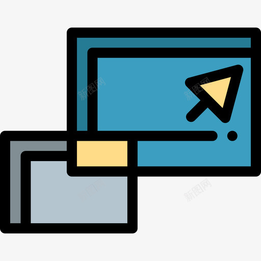 比例编辑工具4线性颜色图标svg_新图网 https://ixintu.com 比例 矢量编辑工具4 线性颜色