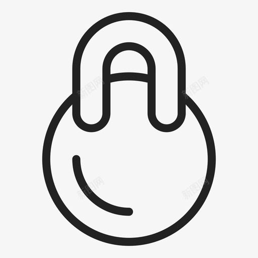 铅球运动举重图标svg_新图网 https://ixintu.com 举重 运动 铅球