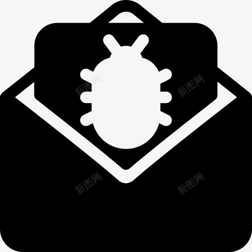电子邮件网络犯罪10填充图标svg_新图网 https://ixintu.com 填充 电子邮件 网络犯罪10