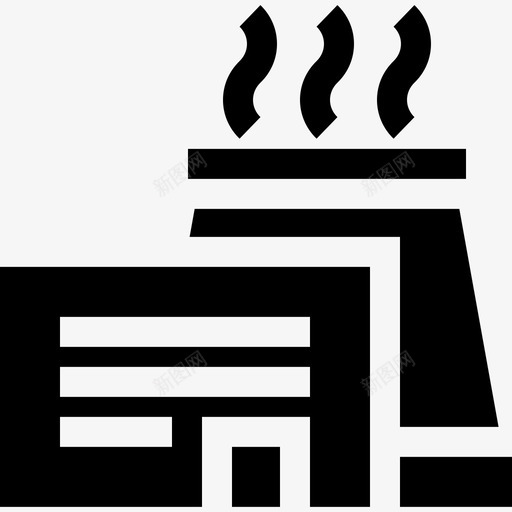 工厂工厂9已填充图标svg_新图网 https://ixintu.com 工厂 工厂9 已填充